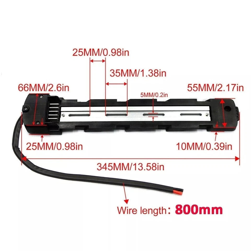 36V 22.5AH Electric Bike Battery Down Tube Style for 200W 250W 300W 350W EBike