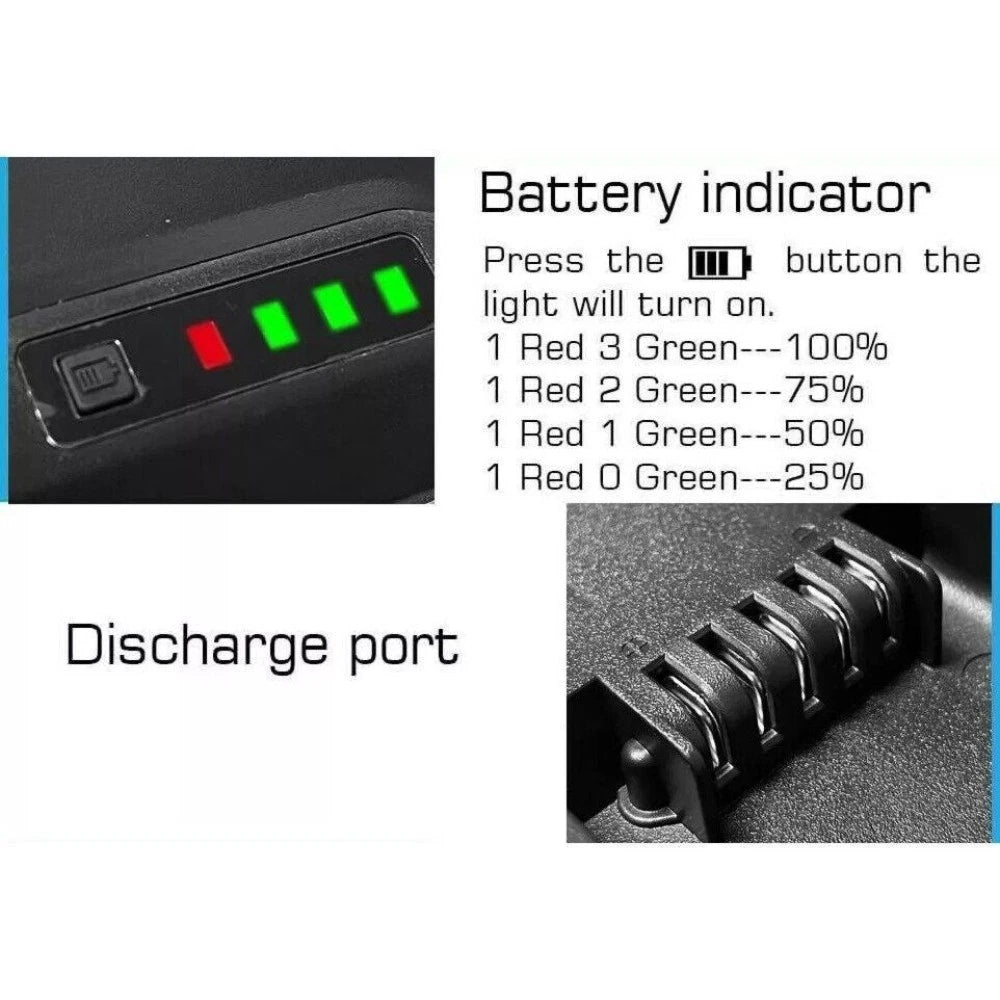 Polly 21700 52V 25Ah Lithium EBike Battery With Charger & 50A BMS For