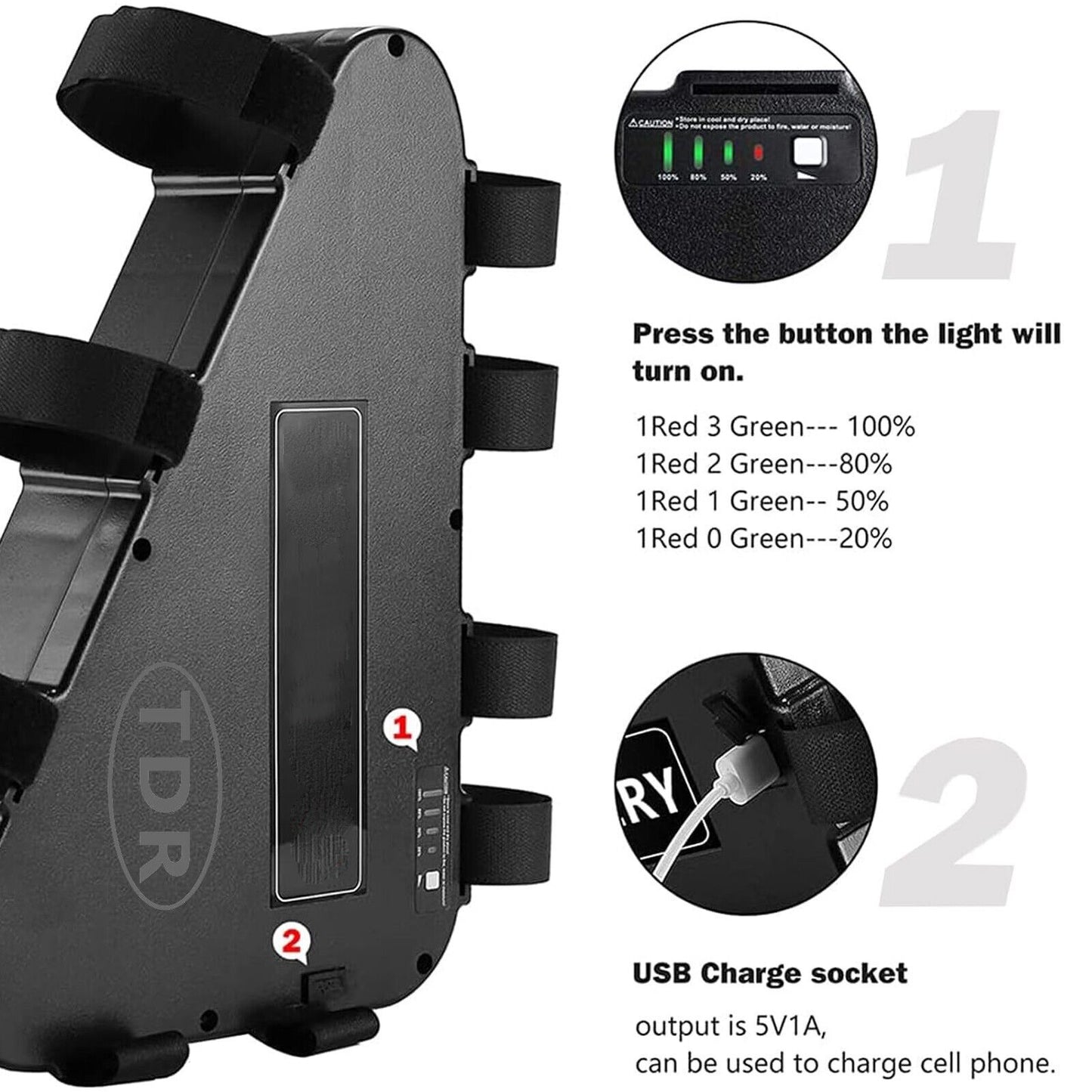 52V 20Ah Lithium Electric Bicycle eBike battery for 750W 1000W 1500W 1800W 2000W 3000W