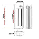 Silver Fish 36V 15Ah Electric Bike Lithium-ion Battery For 250W 350W Motor - TDRMOTO