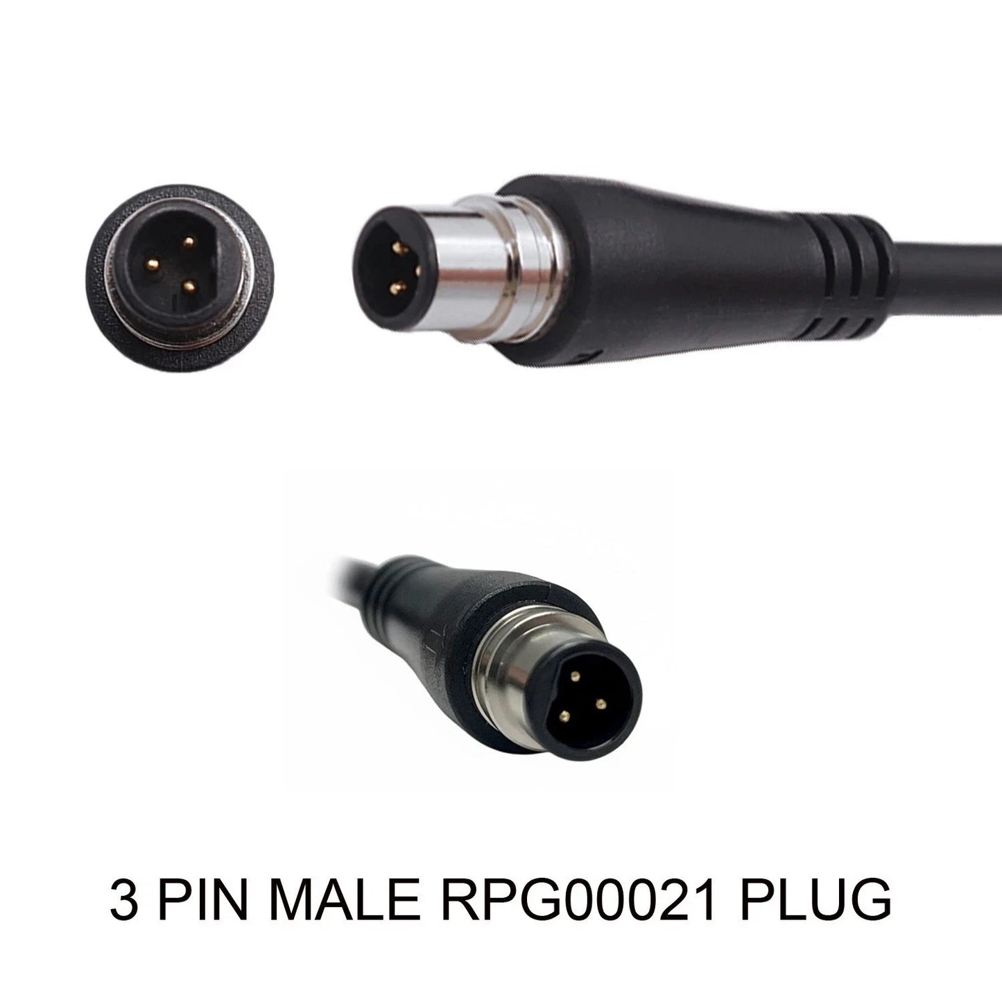 Charger for 72V Lithium Battery 84V 4A Output for Electric Bike with 3-Pin Male RPG0021