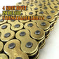 Heavy Duty 120 L O-Ring 520 Drive Chain for Honda CR125R CRF250R CRF250X CR450R