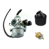 22mm Carby 50 70 110cc Dirt Bike ATV Quad Carburetor + Fuel Filter + Fuel Filter