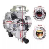 Carby Carburetor For Honda Fourtrax Rancher Foreman TRX 300 350 450 ATV QUAD - TDRMOTO