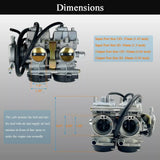 For Yamaha Raptor 660 Carburetor 660R YFM660 YFM 660 660R CARB 2001 - 2005 01-05" make it case sensitive - TDRMOTO