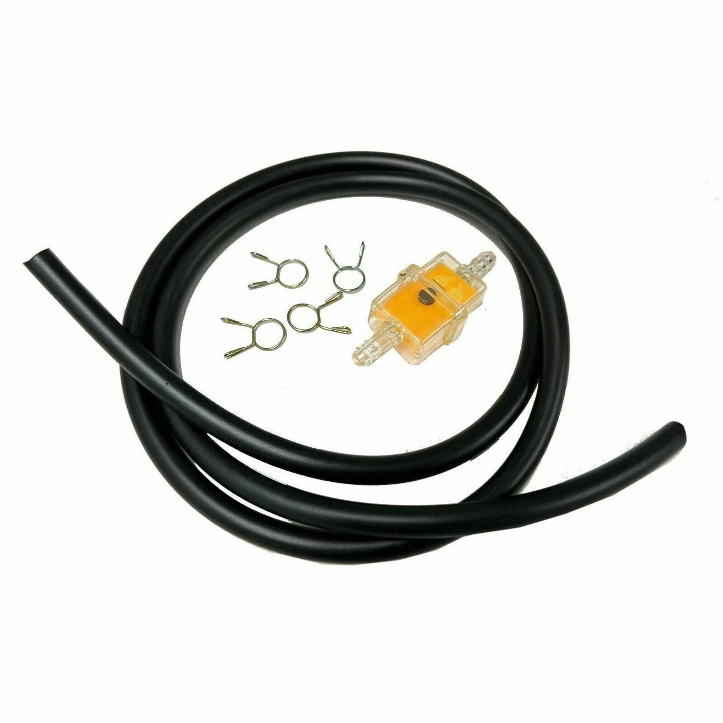 2L Metal Fuel Tank with Cap Filter Line for 49cc 66cc 80cc Motorised Bike