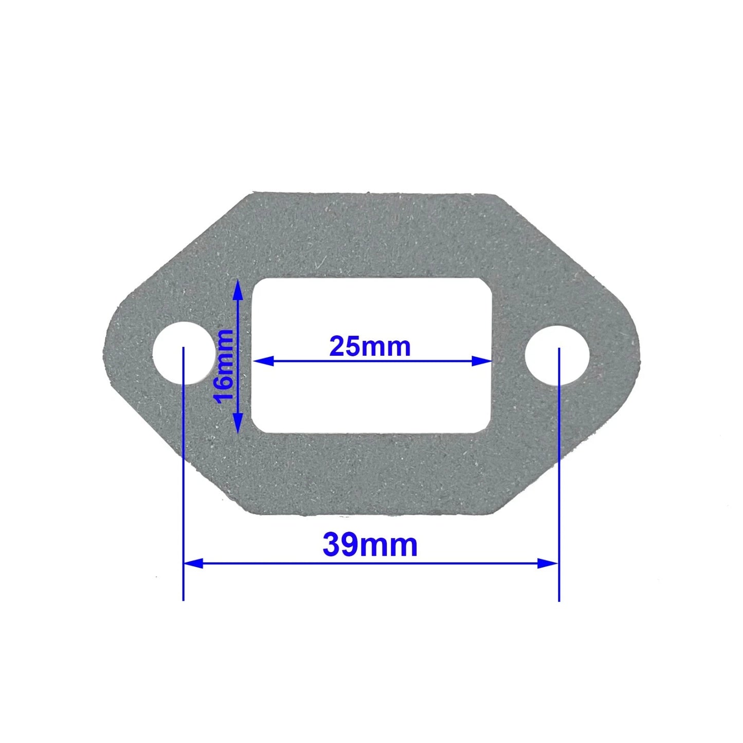 2 x Exhaust Pipe Gaskets 49cc PRO PIT Bike Trail Dirt Quad ATV Gokart Dune Buggy