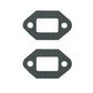 2 x Exhaust Pipe Gaskets 49cc PRO PIT Bike Trail Dirt Quad ATV Gokart Dune Buggy
