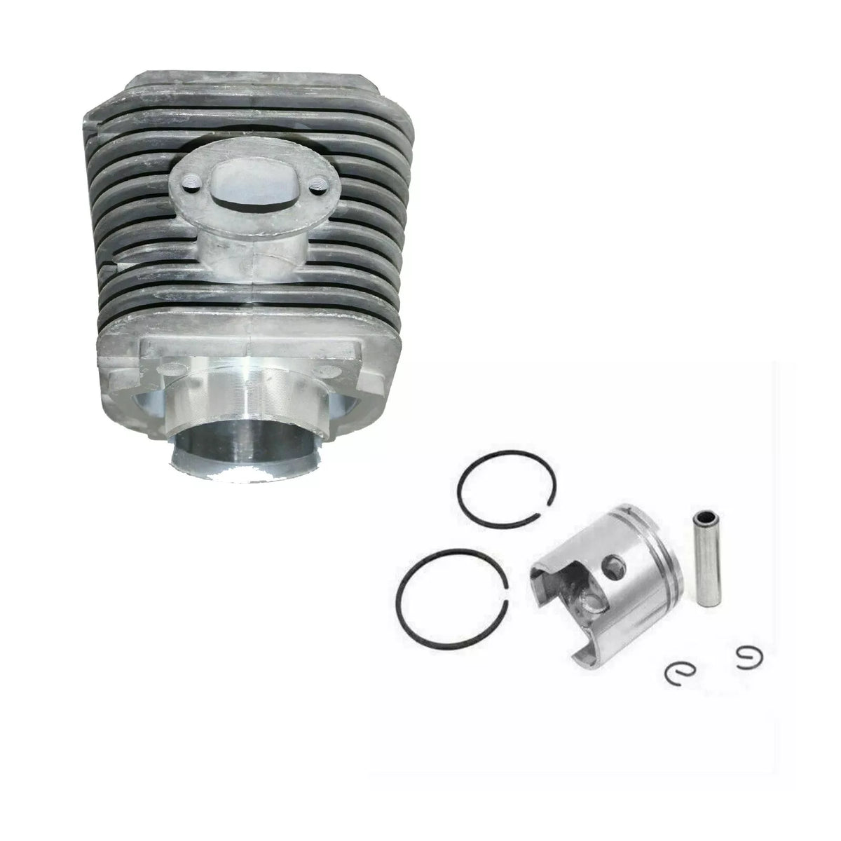 Engine Barrel Cylinder & 47mm Piston For Upgraded 80cc BT80 Motorised Motorized Bike - TDRMOTO
