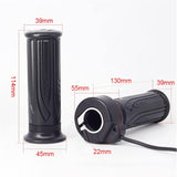 EBike Twist Speed Throttle Accessories for 12V 24V 36V 48V Electric Scooter - TDRMOTO