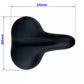 Bicycle Saddle Bike Seat Wide Extra Comfort Soft Cushion PU Leather Bike Seat