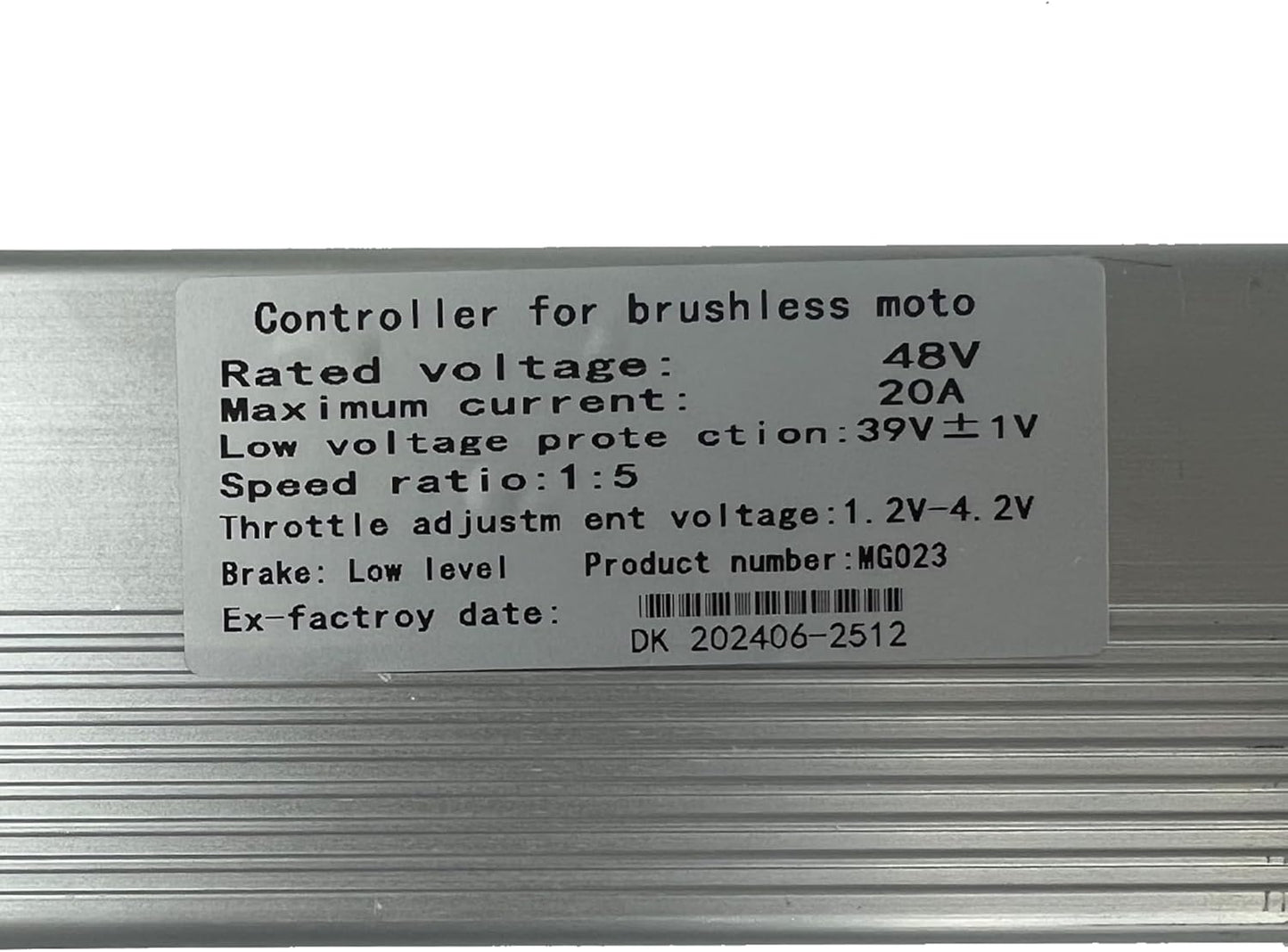 48V 20A Controller for the Electric Bike S522 500W