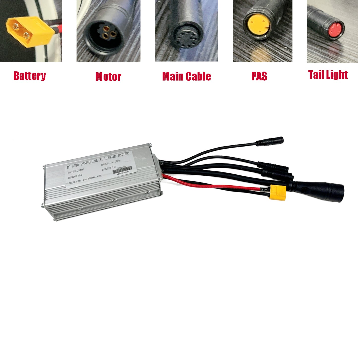 Electric Ebike Replacement Controller for TDR S519 750W Tricycle E-Bike