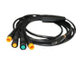 48V 35A 15 Mosfet Controller + usb Main Cable fit 750w 1000w 1500w Motor Ebike