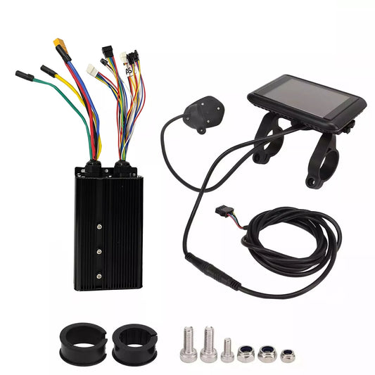 E-Bike 48V 72V 2000W 3000W 80A Dual Mode Controller + UKC1 Display