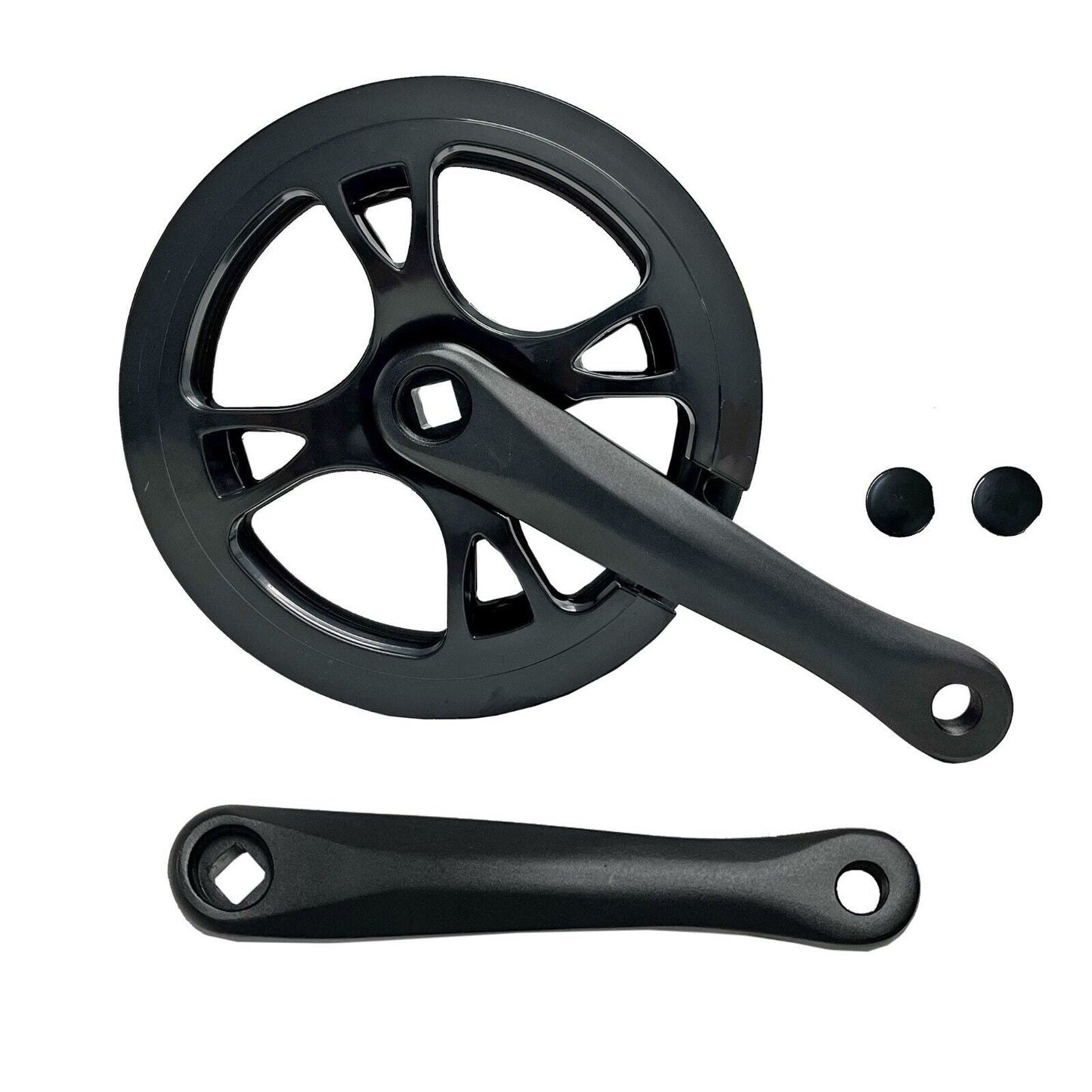 Alloy Bicycle Crank Single Speed 170mm MTB BMX Road Bike 44T Crankset
