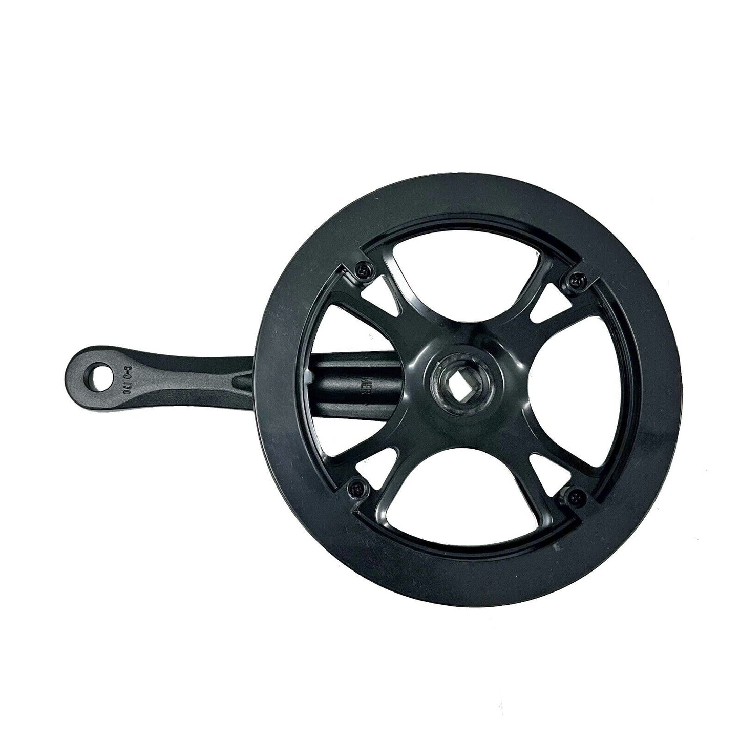 Alloy Bicycle Crank Single Speed 170mm MTB BMX Road Bike 44T Crankset