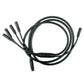 Julet 9 pin 1 To 5 Main Cable Waterproof For eBike Kit Electric Bike Controller Extension Cord Cable Adapter 5 in 1