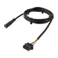 EBike Display Extension Cable Adapter KT Controller 5 Pin Display Waterproof Conversion Cable