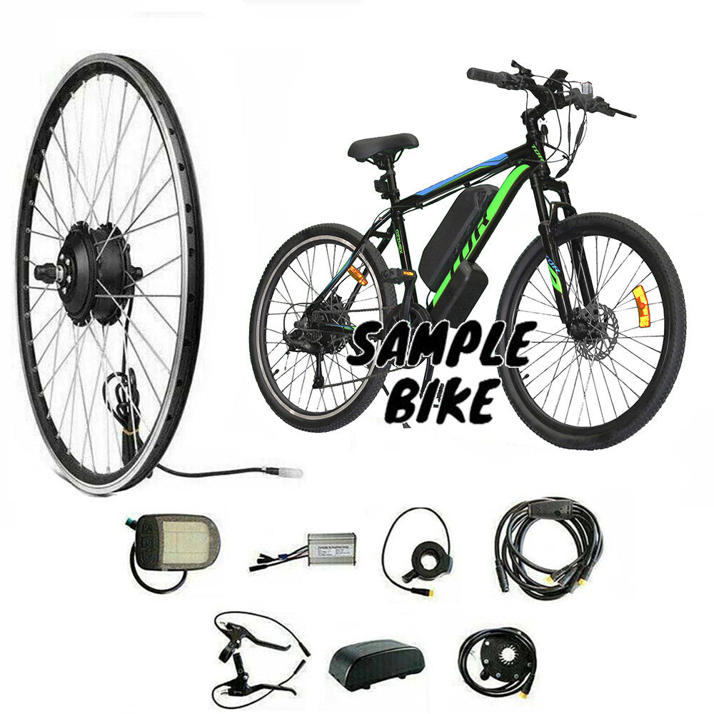 350W 28" 29" 700C Rear Hub Electric Bike Conversion Kit