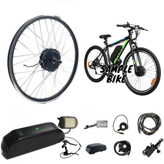 500W 27.5" Front Hub 48V 13Ah Battery Electric Bike Conversion Kit