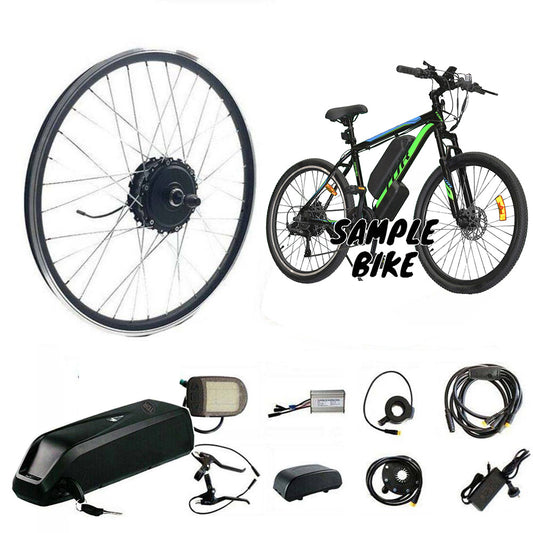 500W 27.5" Rear Hub 48V 10Ah Battery Electric Bike Conversion Kit