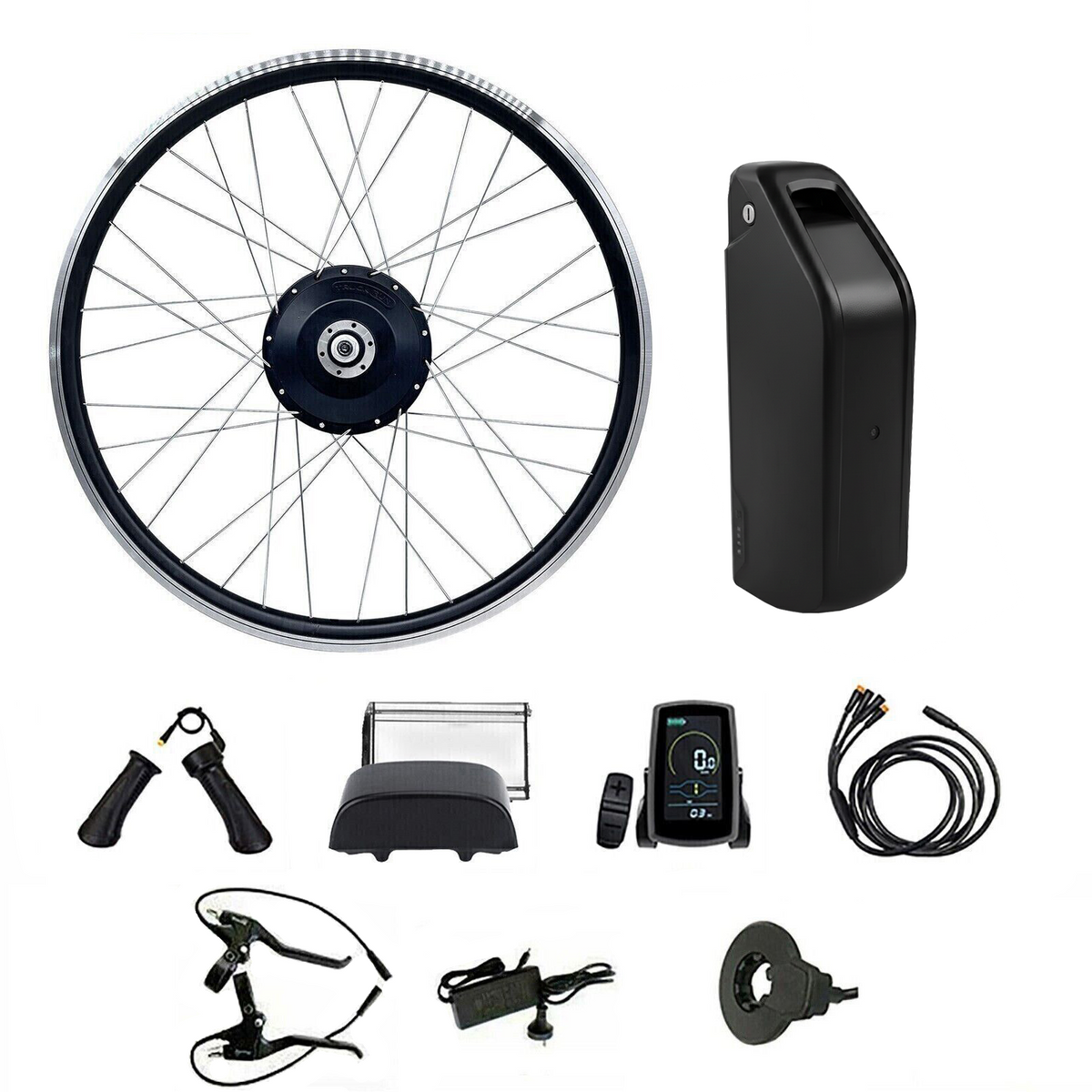 750W 27.5" Rear Hub Conversion Electric Bike Kit 48V 20AH Battery - TDRMOTO