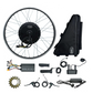 72V 3000W Rear Hub Electric Bike Conversion Kit Max 90km/h with 72V 30Ah Battery