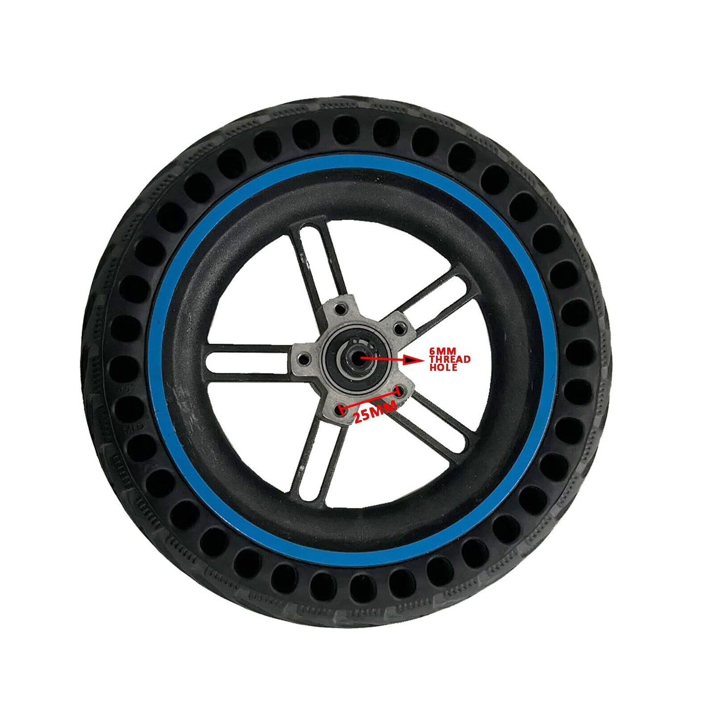 8.5 Inch Explosion-Proof Solid Tire Wheel Hub Set Replacement for Xiaomi Mi m365