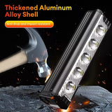 2800LM 4800mAh Super Bright LED Light Bar USB Rechargeable Bicycle Headlight 5 Mode Waterproof - TDRMOTO