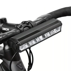 2600LM 8000mAh Rechargeable Bike Lights Bike Front Light Headlight lamp Bar USB Waterproof - TDRMOTO