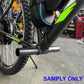 Electric Bike Alloy Foot Stunt Peg Bottom Bracket 68mm x 34.8mm Footrest Convert