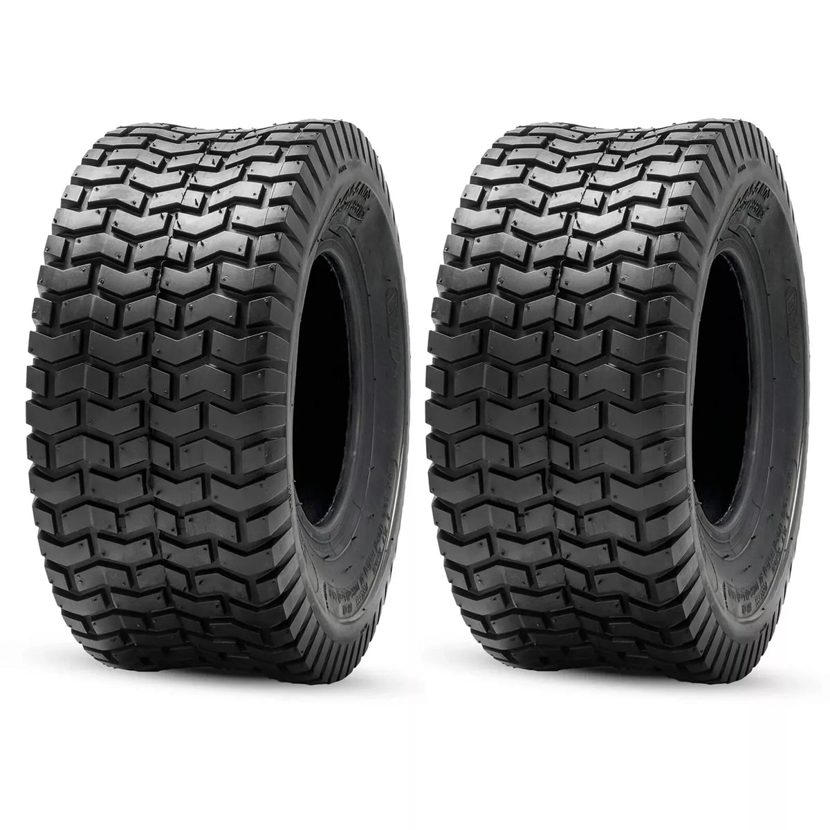 2x Ride on Mower Tyre 2 Ply Turf 15 x 6.00 - 6" inch Commercial Tubeless Tire - TDRMOTO