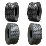 Set 4 Lawn Mower Turf Tires 15x6-6 Front & 20x8-8 Rear Ride On Tires