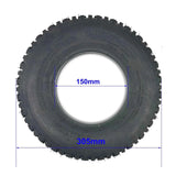 4.10/3.50-6 Front + 16x6.50-8 Rear TL Tyre John Deere D160 LA130 RIDE-ON MOWER