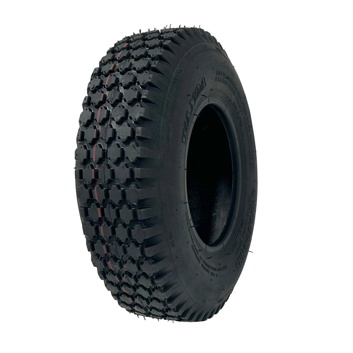 4.10x3.50-6 P605 4PLY TL TYRE For Ride On Mower Mobililty Scooter Pride Shoprider Invacare 6"