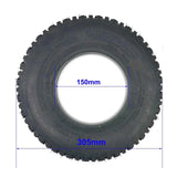 4.10/3.50-6 (4 PLY) WANDA Diamond Tyre and Tube For  Ride On Mower Hand Trucks & Trolly Tyre