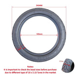 10 x 2.125 Tyre & Tube for Xiaomi Dragon Segway Nami Electric Scooter 10" tyre - TDRMOTO