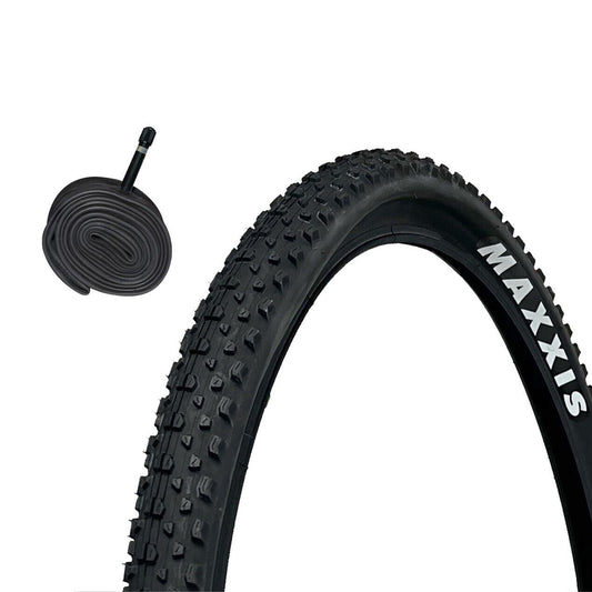 MAXXIS 26 Inch x 2.2 MTB Tyre + Tube for 26" Mountain Bike E-Bike Bicycle