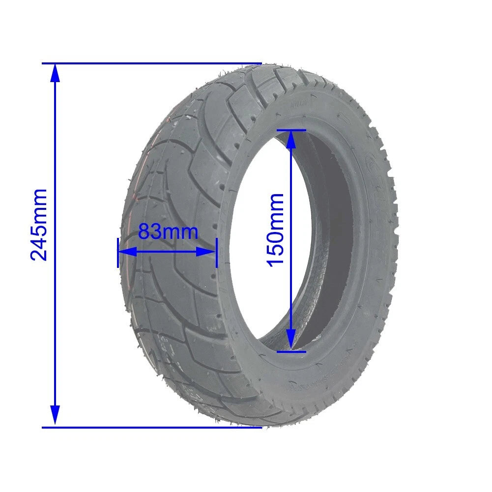 10 Inch 80/65-6 Off-road Road Self-healing Tyres Tires For-E-Scooter 10x3.0