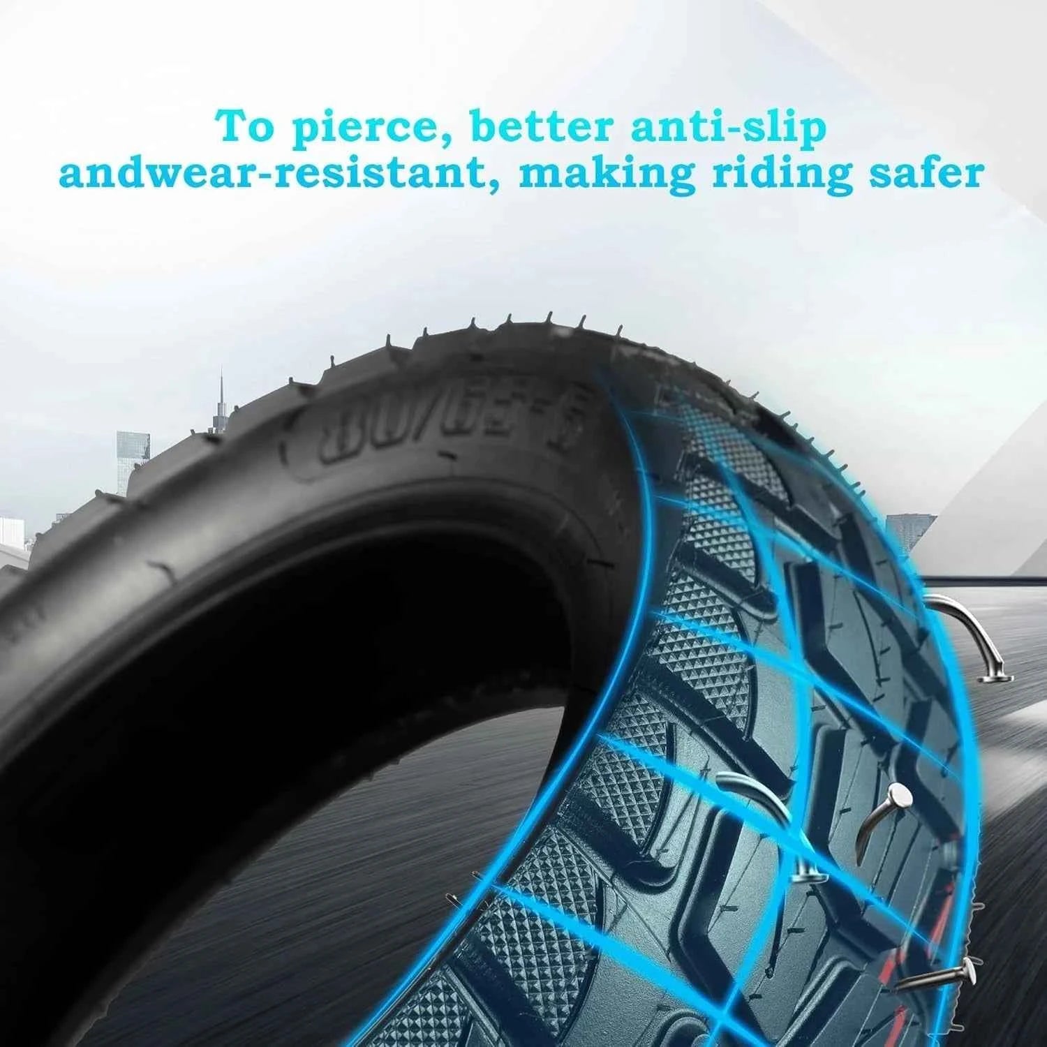 80/65-6 10X3.0 255X80 Scooter Tyre Tube for Dragon Raptor Hunter X10 10X3 10inch