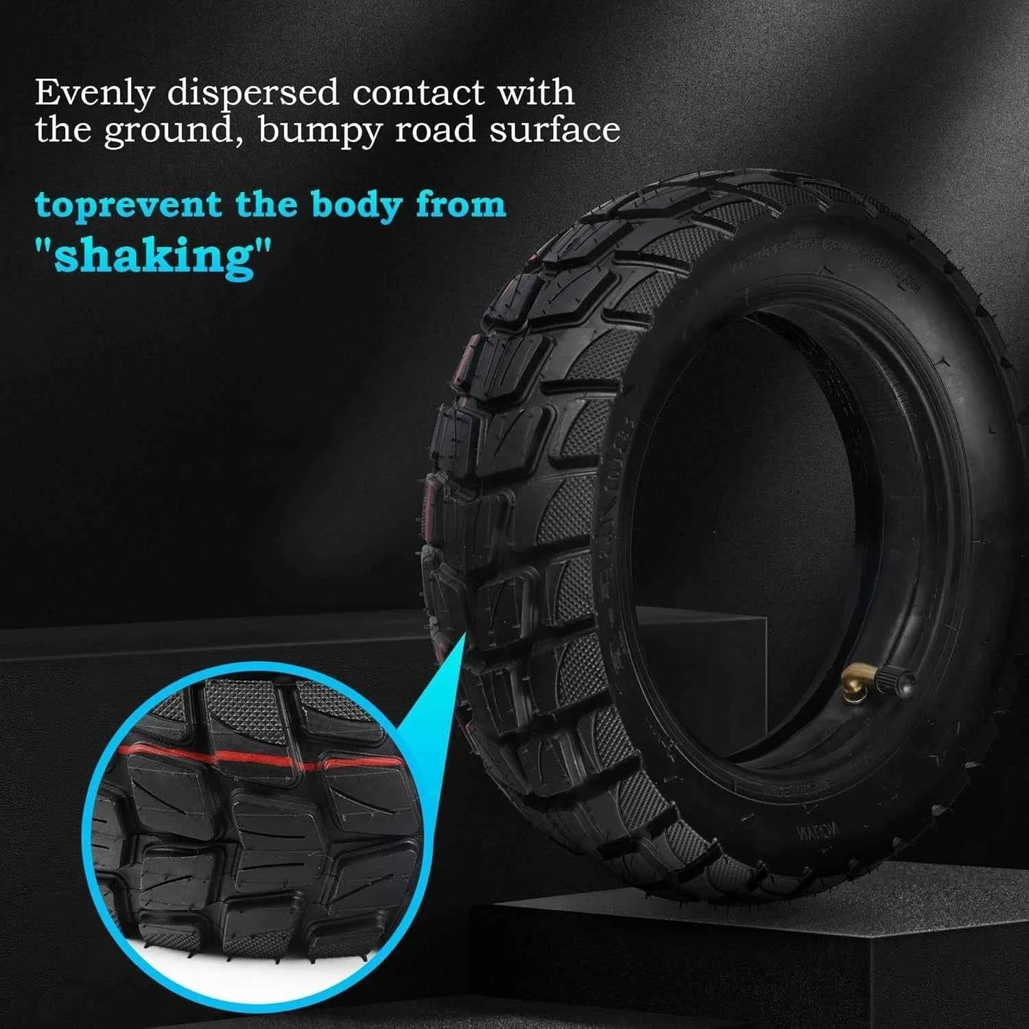 80/65-6 10X3.0 255X80 Scooter Tyre Tube for Dragon Raptor Hunter X10 10X3 10inch