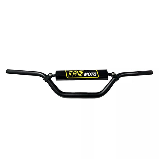 Black 1 1/8" 28 mm Handlebars, Crossbar, Bar Pad For MX Off Road Dirt Pit Bike