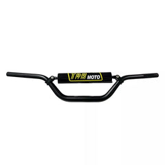 Black 1 1/8" 28 mm Handlebars, Crossbar, Bar Pad For MX Off Road Dirt Pit Bike - TDRMOTO