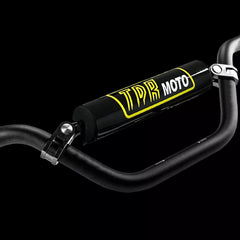 Black 1 1/8" 28 mm Handlebars, Crossbar, Bar Pad For MX Off Road Dirt Pit Bike - TDRMOTO