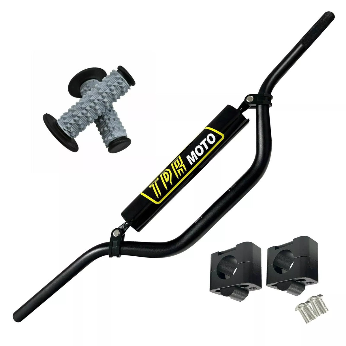 28mm Taper bar Handlebars + clamps for DRZ 400 WR125 WR450 RMZ450 CR250 - TDRMOTO