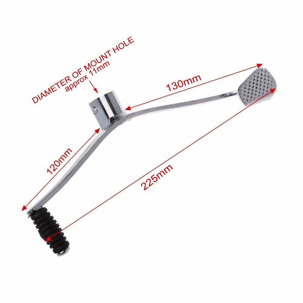RUTU Paire Leviers Frein Hydraulique Droit 50cc-125cc – Pour Dirt Bike, Pit Bike, ATV Taotao Roketa Etc.