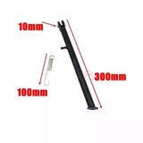 Footpegs & Stand & Footpegs Mount Bracket For 110cc 125cc Dirt Bike Off Road ATV - TDRMOTO