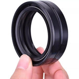 Motorcycle Fork Oil Seals 33mm x 45mm x 10.5mm with Retaining Clips Kit - TDRMOTO