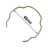 Motorcycle Rubber Front Shock Oil Seal 46 x 33 x 10.8mm for Suzuki GN250